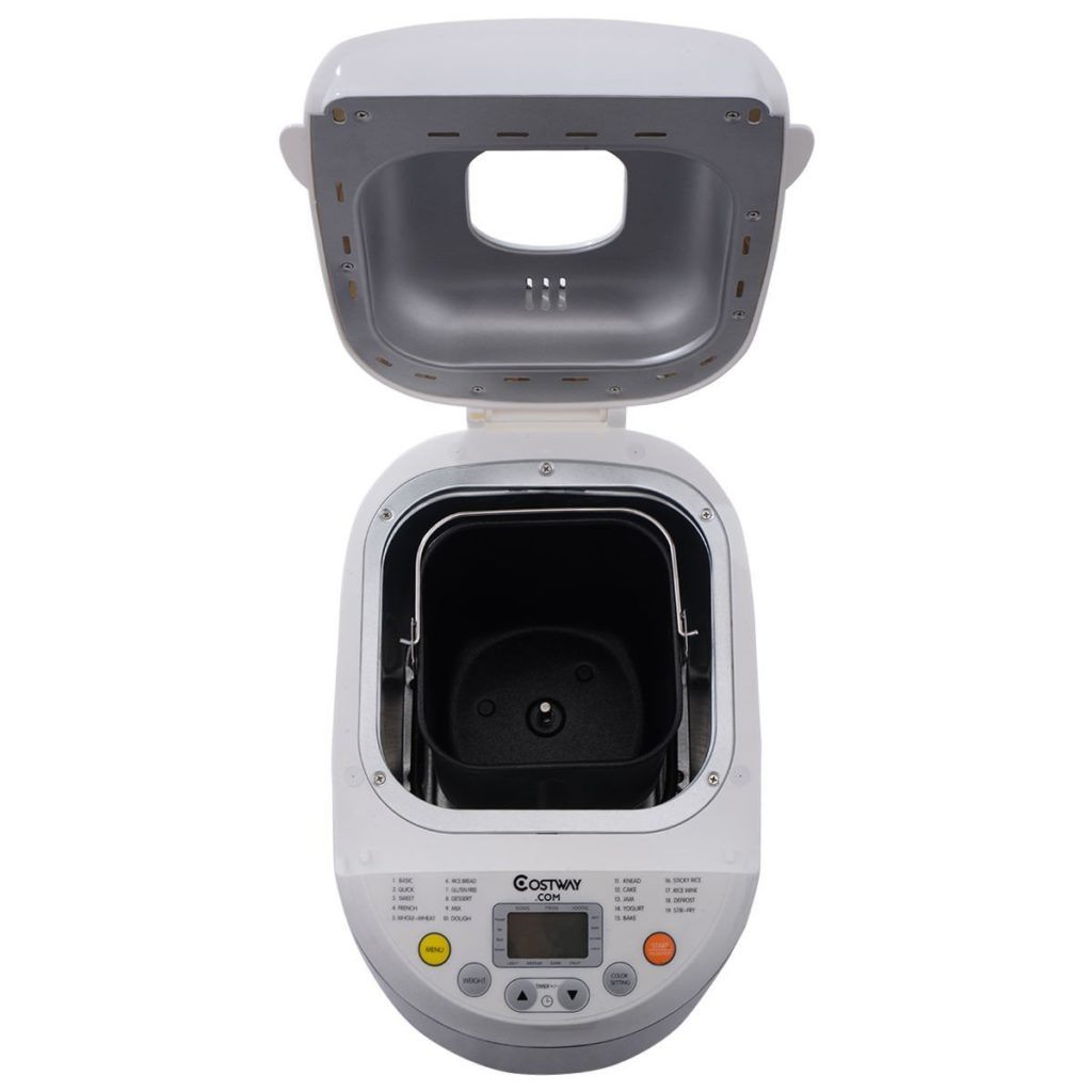 Costway Stainless Steel 2lb 550W Electric Bread Maker review
