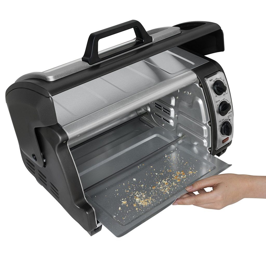 hamilton beach easy reach oven review