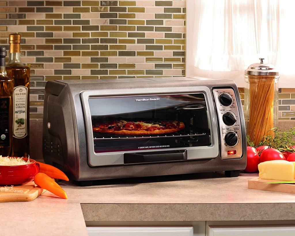 hamilton beach easy reach oven review
