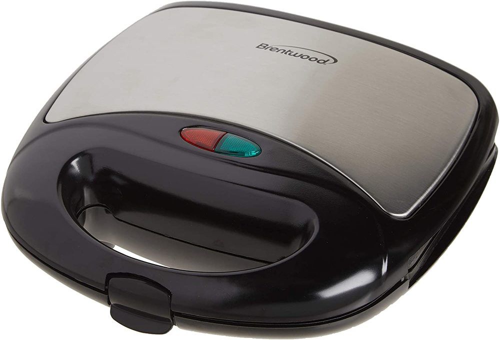brentwood compact non stick dual sandwich maker