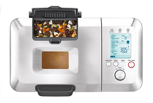 Front view of the Breville bbm800xl Custom Loaf Bread Maker