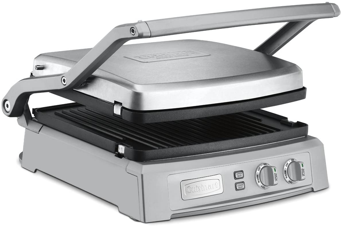 cuisinart gr 150p1 griddler deluxe isolated on white background