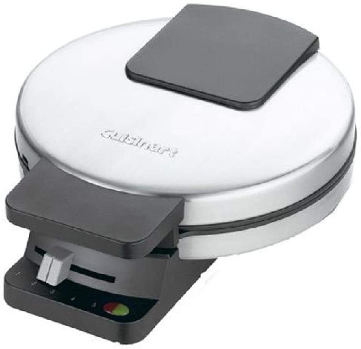 cuisinart wmr ca round classic waffle maker isolated on white background