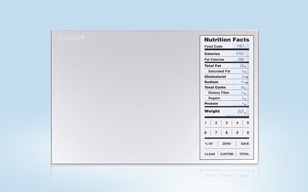 greater goods nourish digital kitchen food scale