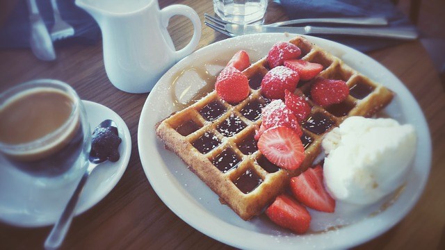 sourdough waffles