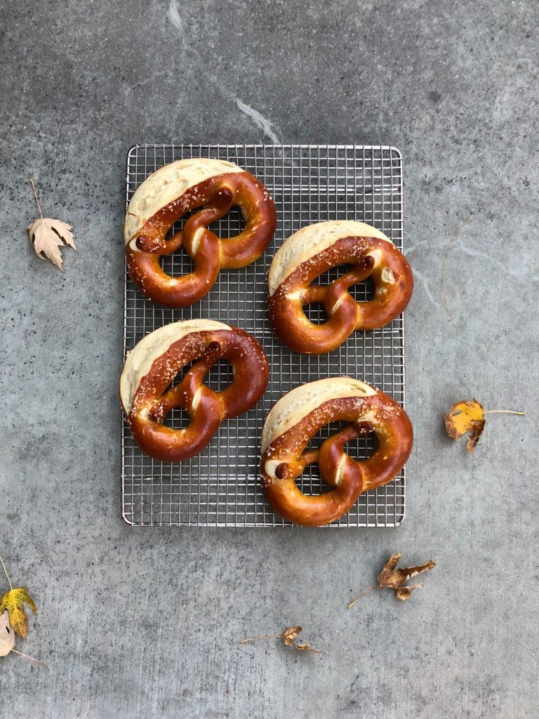sourdough pretzels