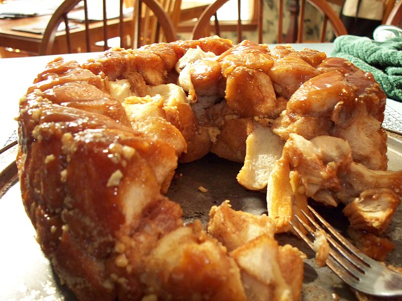 monkey bread in bread machine