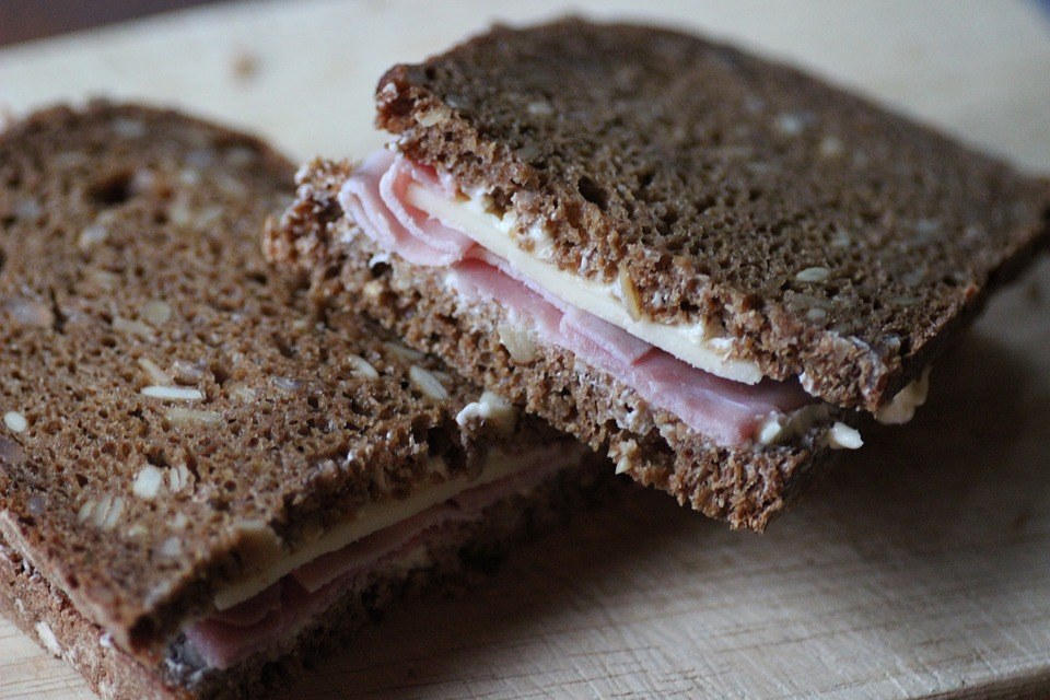 multigrain bread in a bread maker